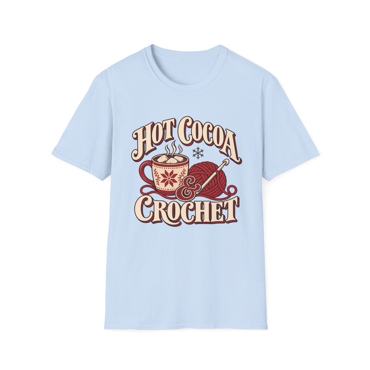 Hot Cocoa Crochet T-Shirt