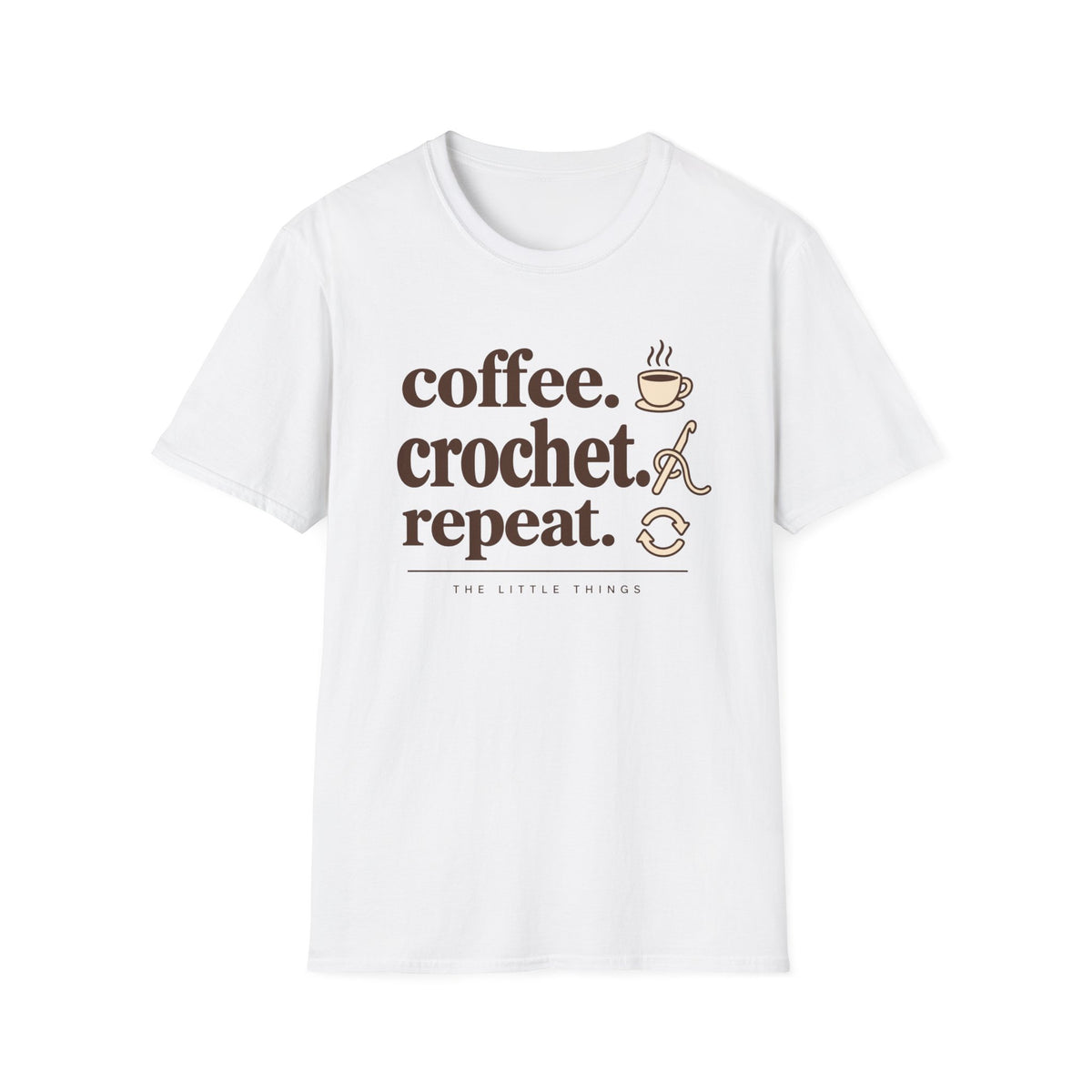 coffee crochet repeat T-Shirt