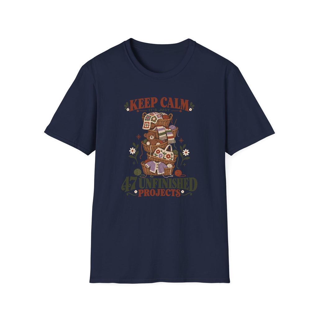 C'est juste un t-shirt "47 projets inachevés"