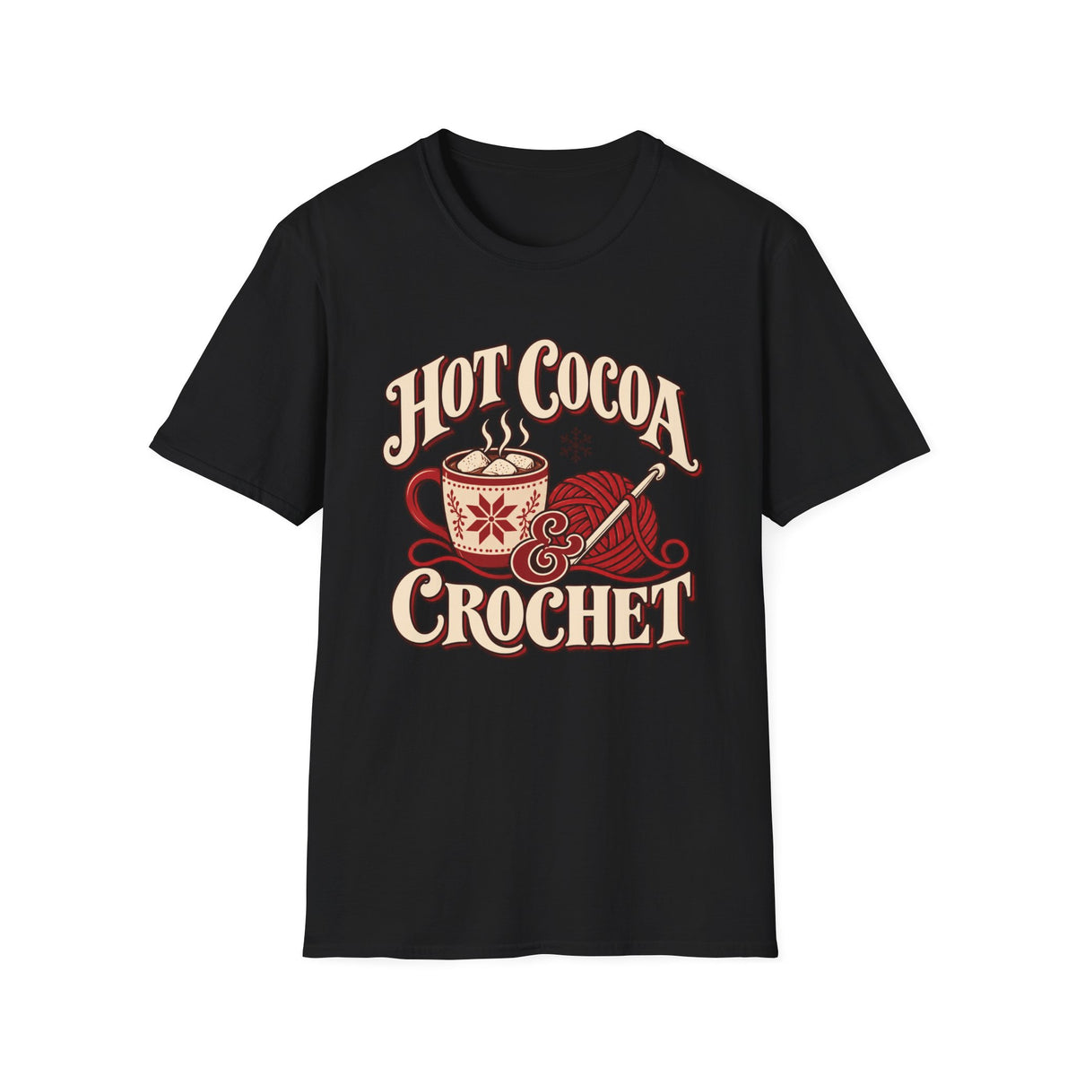 Hot Cocoa Crochet T-Shirt