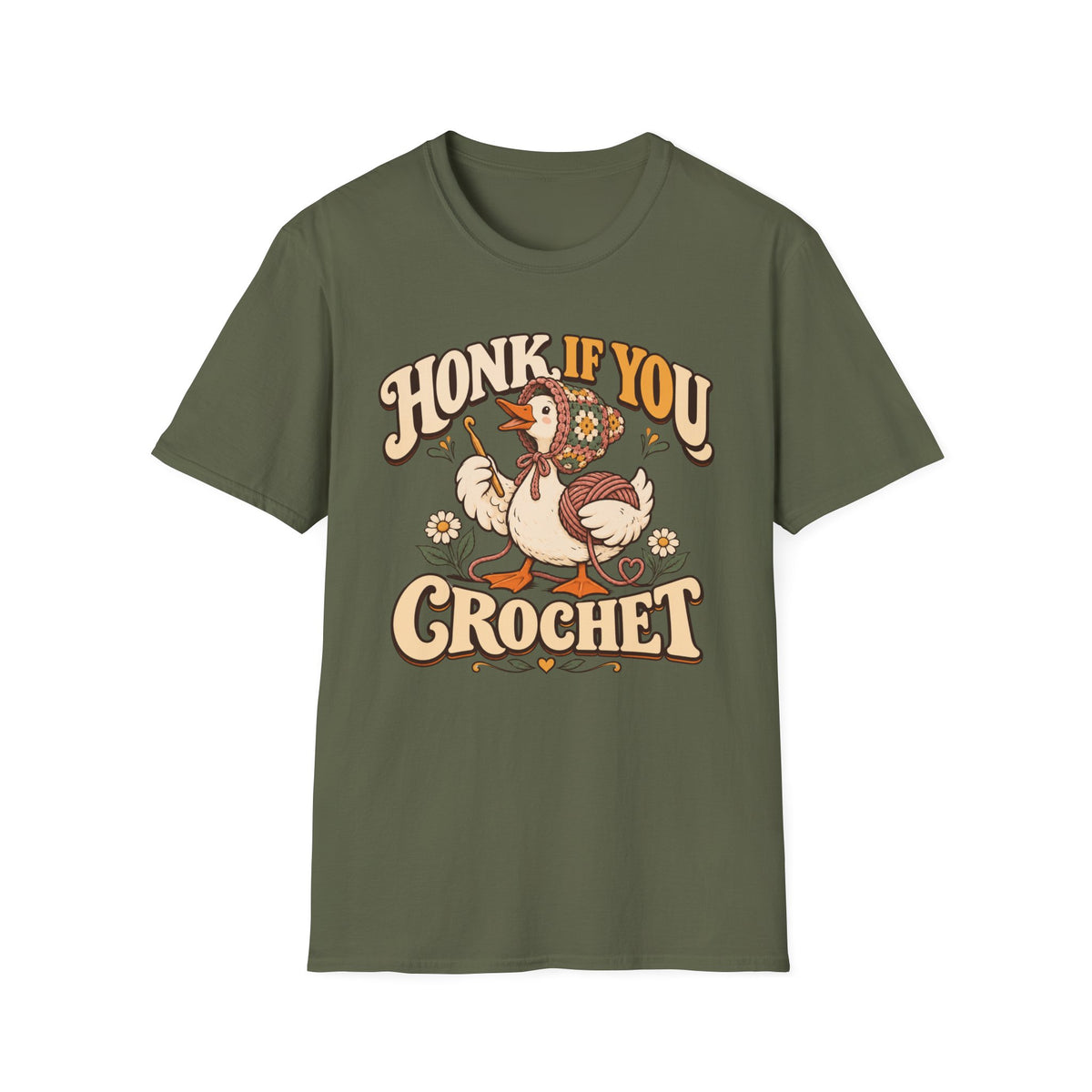 Honk If You Crochet T-Shirt