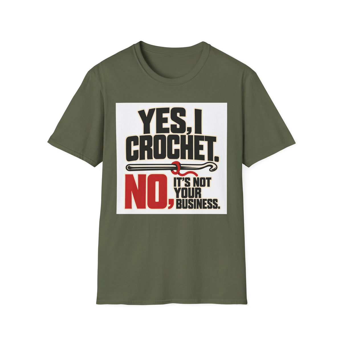 Yes I crochet T-Shirt