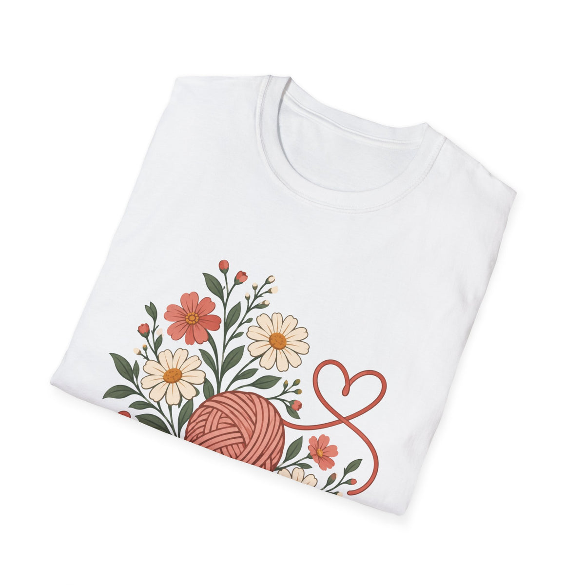 Yarn and Flowers T-Shirt