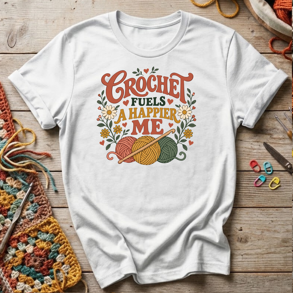 Happier me Logo T-Shirt