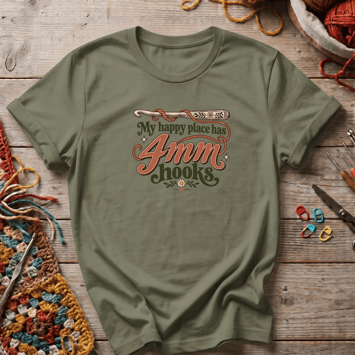 4mm Hooks T-Shirt