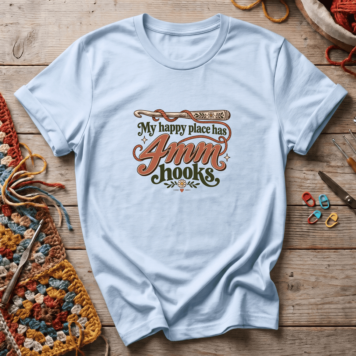 4mm Hooks T-Shirt