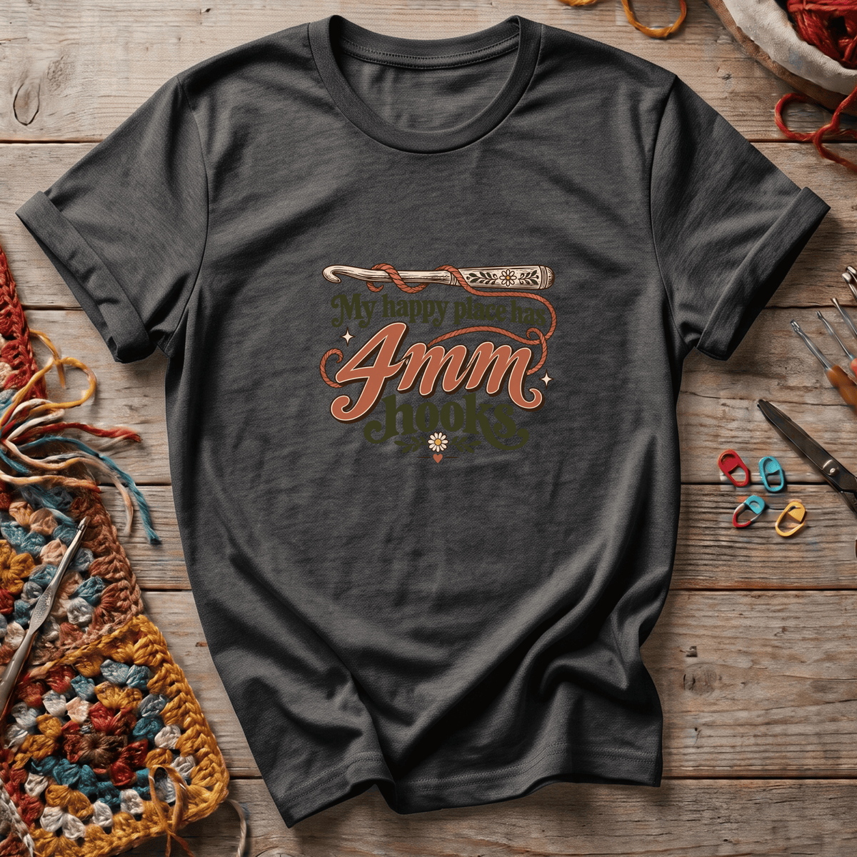 4mm Hooks T-Shirt