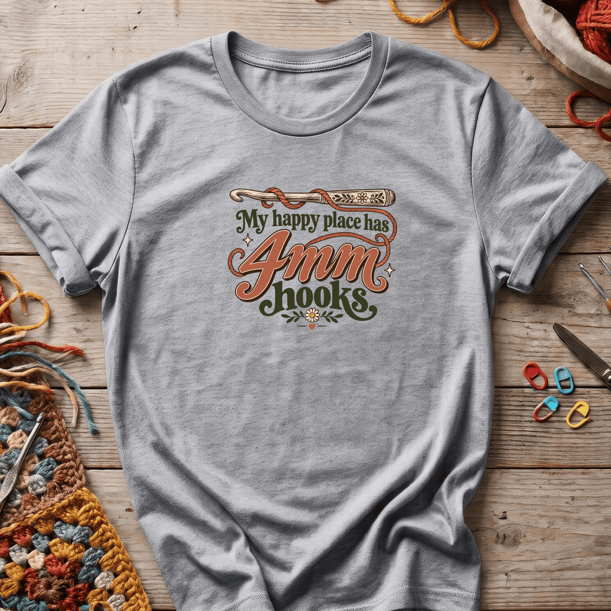 4mm Hooks T-Shirt
