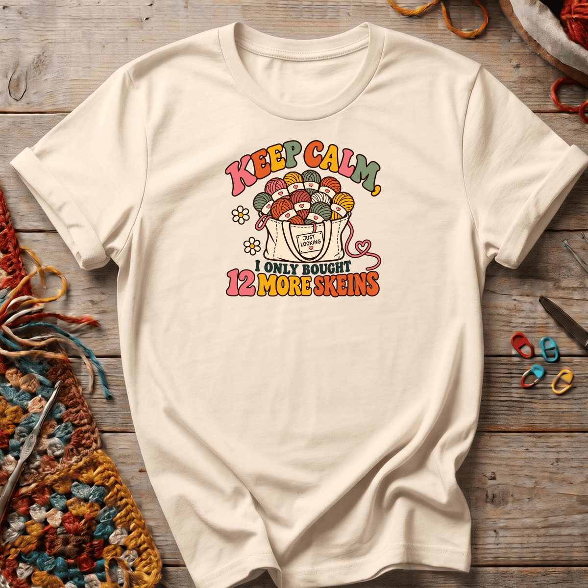 Keep Calm 12 Skeins T-Shirt