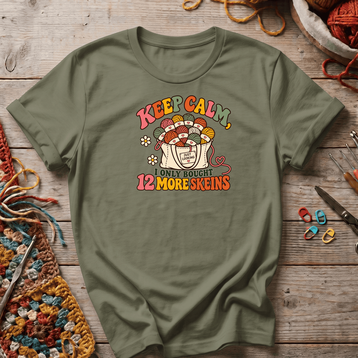 Keep Calm 12 Skeins T-Shirt