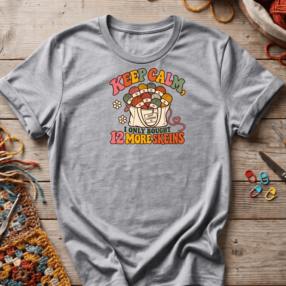 Keep Calm 12 Skeins T-Shirt
