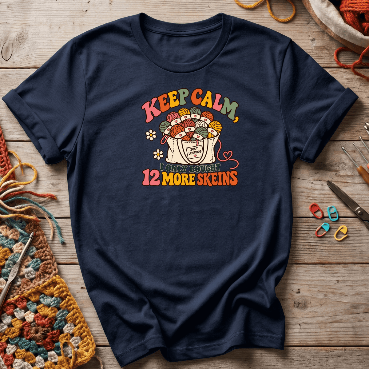Keep Calm 12 Skeins T-Shirt