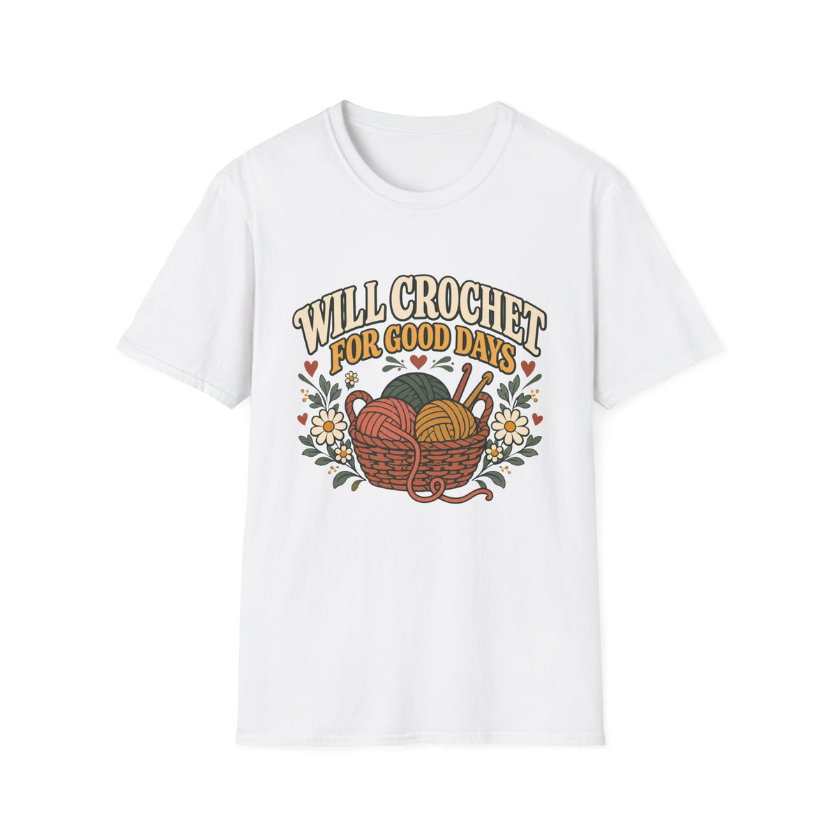 Will Crochet For Days T-Shirt