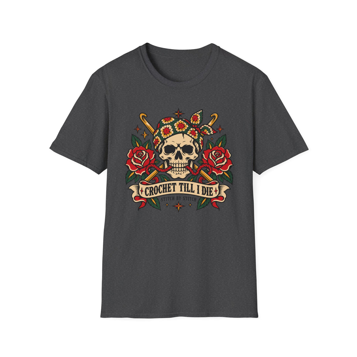 Crochet Till I Die T-Shirt