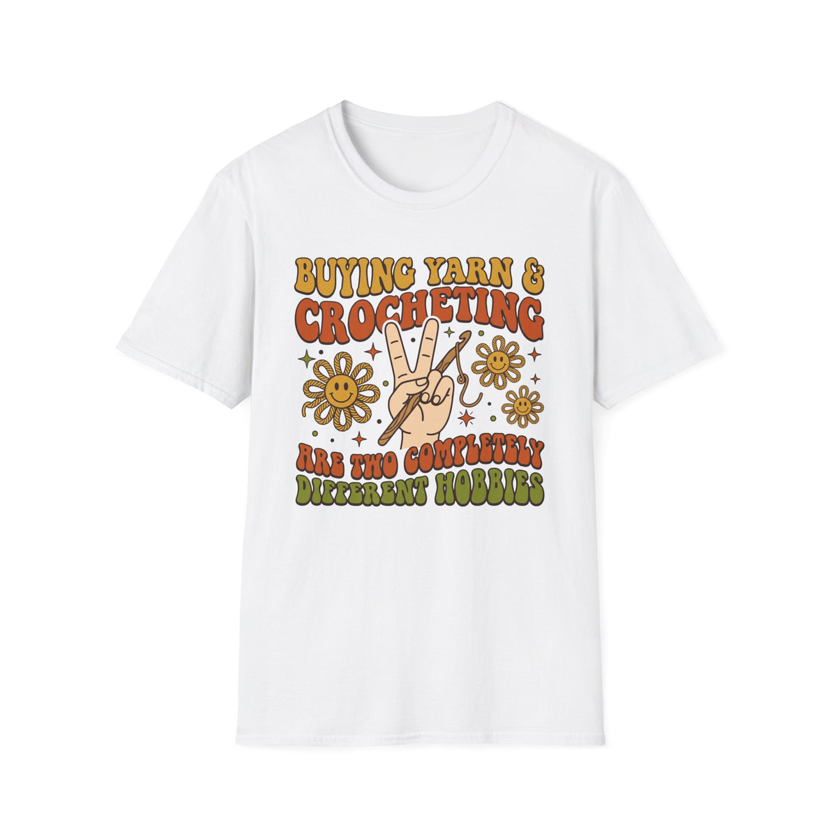Buying Yarn and Crocheting T-Shirt