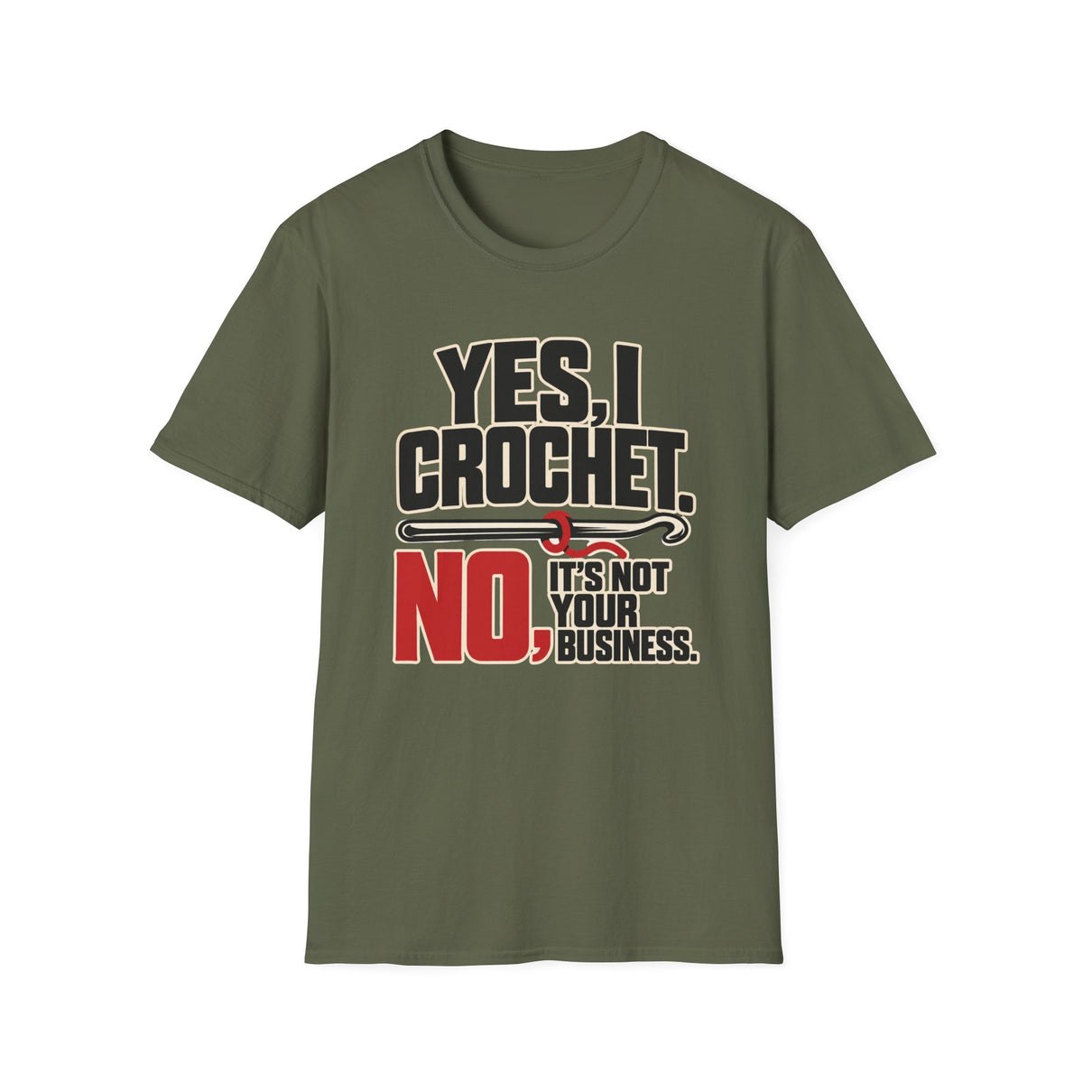 Yes I crochet T-Shirt