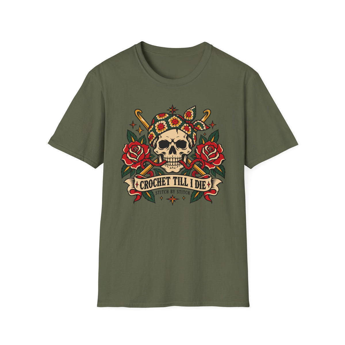 Crochet Till I Die T-Shirt
